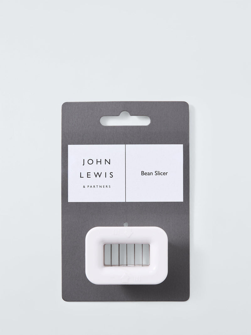 John Lewis bean slicer with five stainless steel blades for beans, UK version