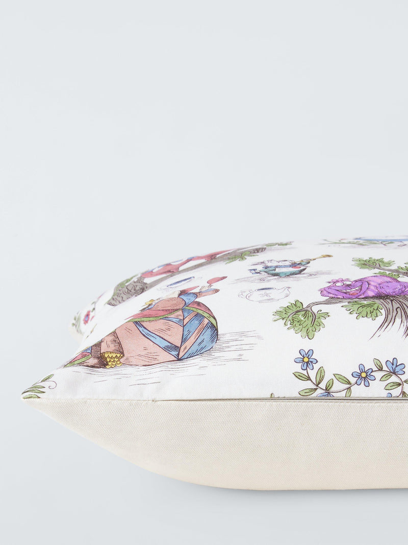 Disney Home x Sanderson Alice in Wonderland multi cushion - British product