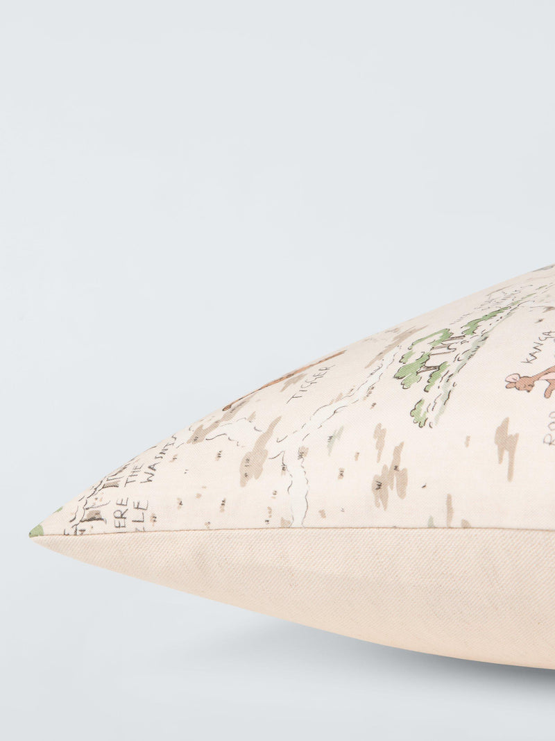 Sanderson Winnie the Pooh cushion Hundred Acre Wood 40x60cm - British product