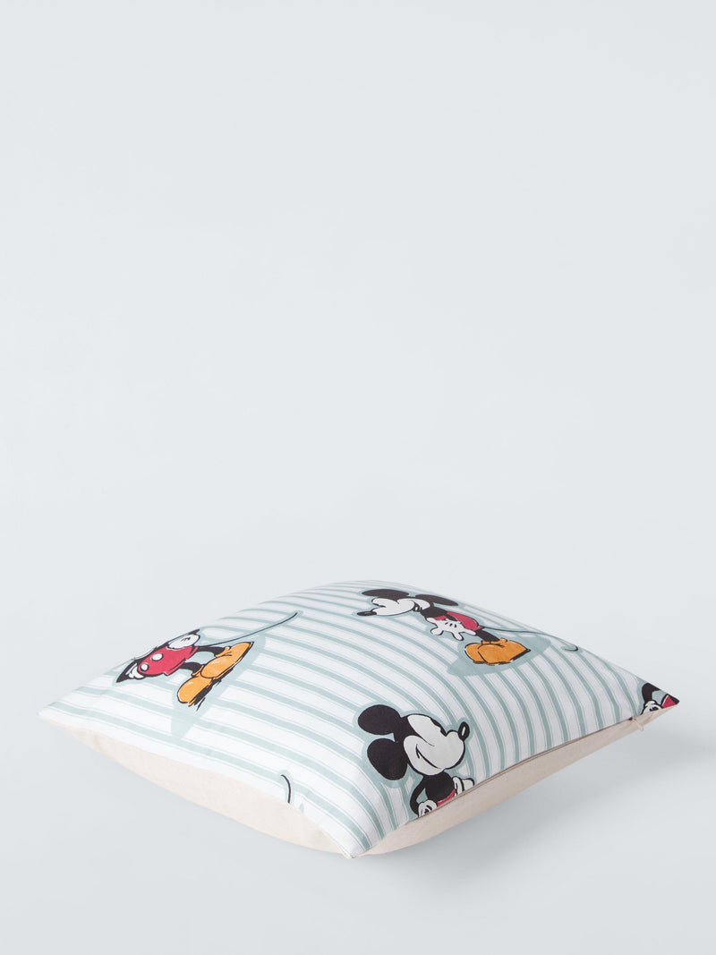 Disney Sanderson Mickey Stripe cushion multi - British product