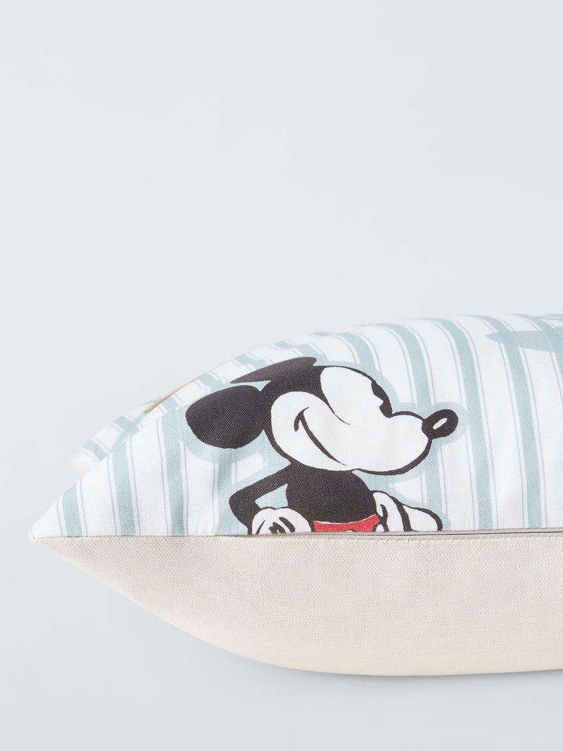 Disney Sanderson Mickey Stripe cushion multi - British product