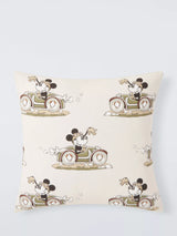 John Lewis Disney Home x Sanderson Minnie on the Move Cushion, Multi- Buy online at McGrocer