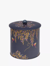 John Lewis Sara Miller Chelsea Collection Hummingbird Biscuit Barrel, Navy, 5L- Buy online at McGrocer