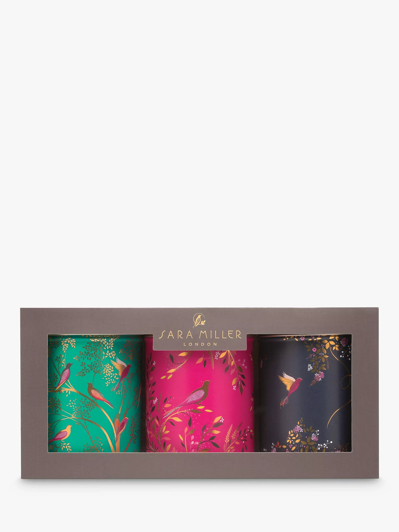 Sara Miller kitchen storage caddies assorted set of 3 (British brand)