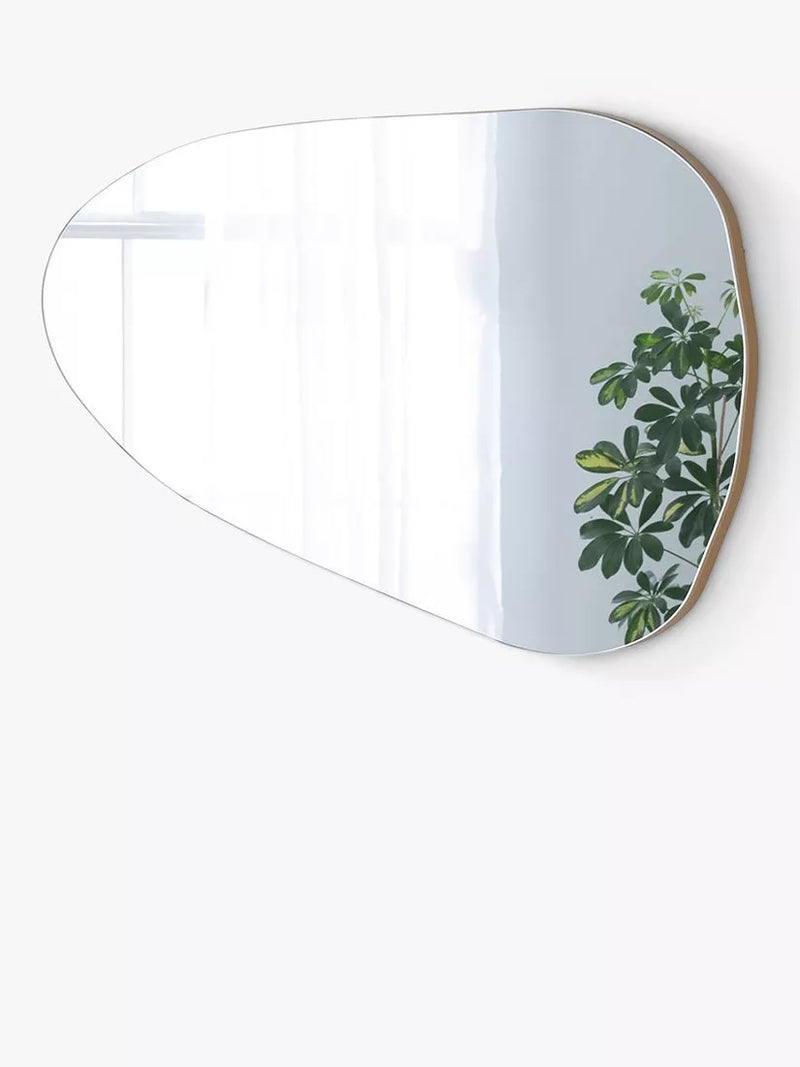 Yearn organic wall mirror 80x50cm handmade UK (British brand)