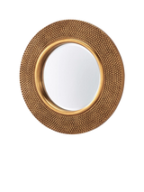 John Lewis Yearn Studded Round Wall Mirror, 79cm- Buy online at McGrocer