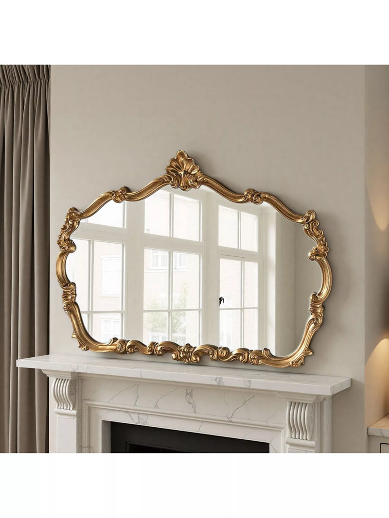 Yearn Renaissance overmantel mirror 81 x 122cm, UK version