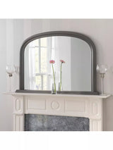 John Lewis Yearn Ribbed Overmantel Wall Mirror, 77 x 112cm- Buy online at McGrocer