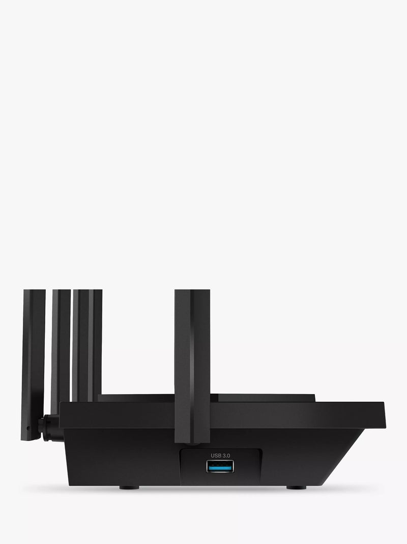 TP-Link Archer AXE75 tri-band Wi-Fi 6E router, imported from the UK