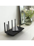 TP-Link Archer AXE75 tri-band Wi-Fi 6E router, imported from the UK