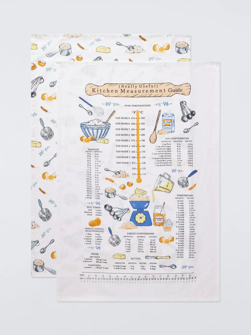 Ulster Weavers cotton tea towel set of 2, UK version