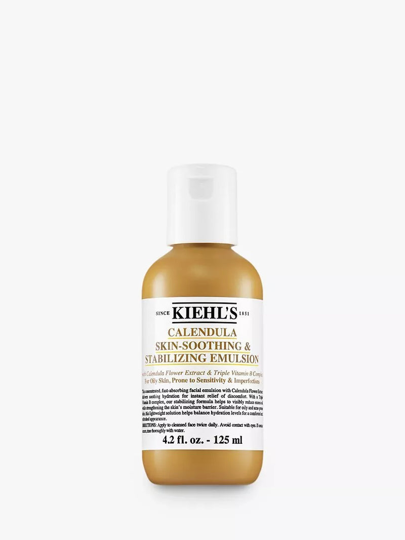 Kiehl's Calendula skin soothing stabilizing emulsion 125ml, UK version