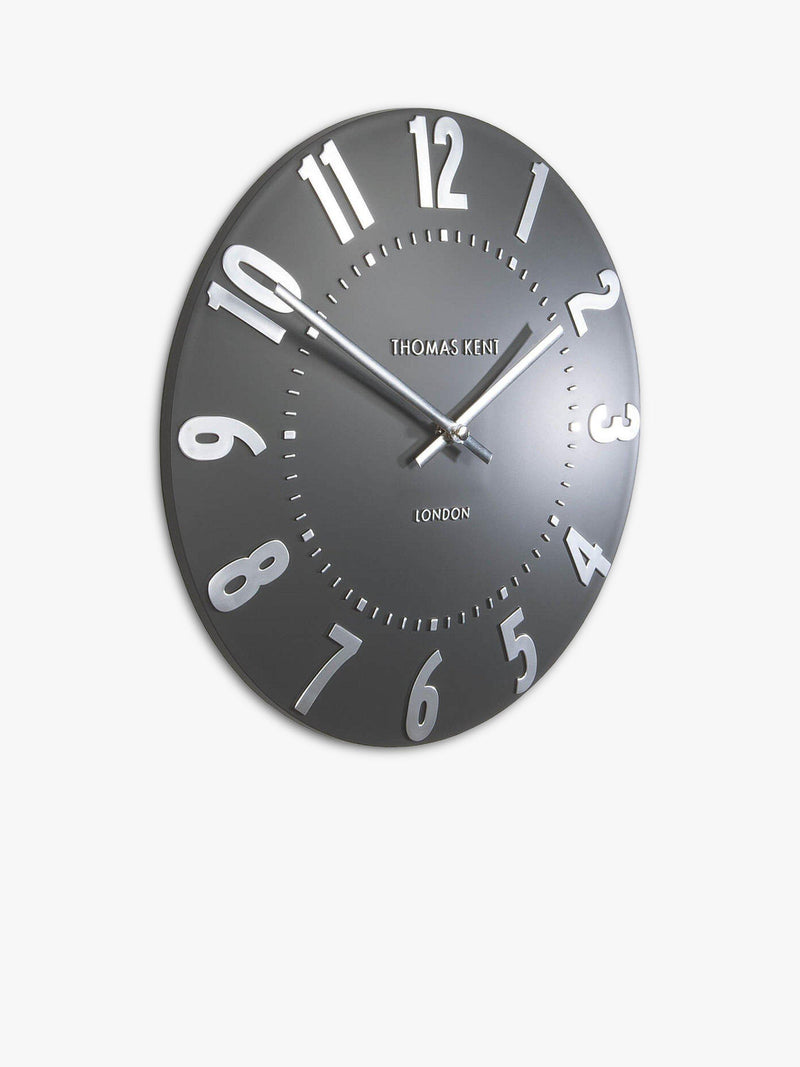 Thomas Kent Arabic numeral wall clock 30cm, UK version