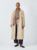 John Lewis fringed wool scarf 165x29cm, UK version