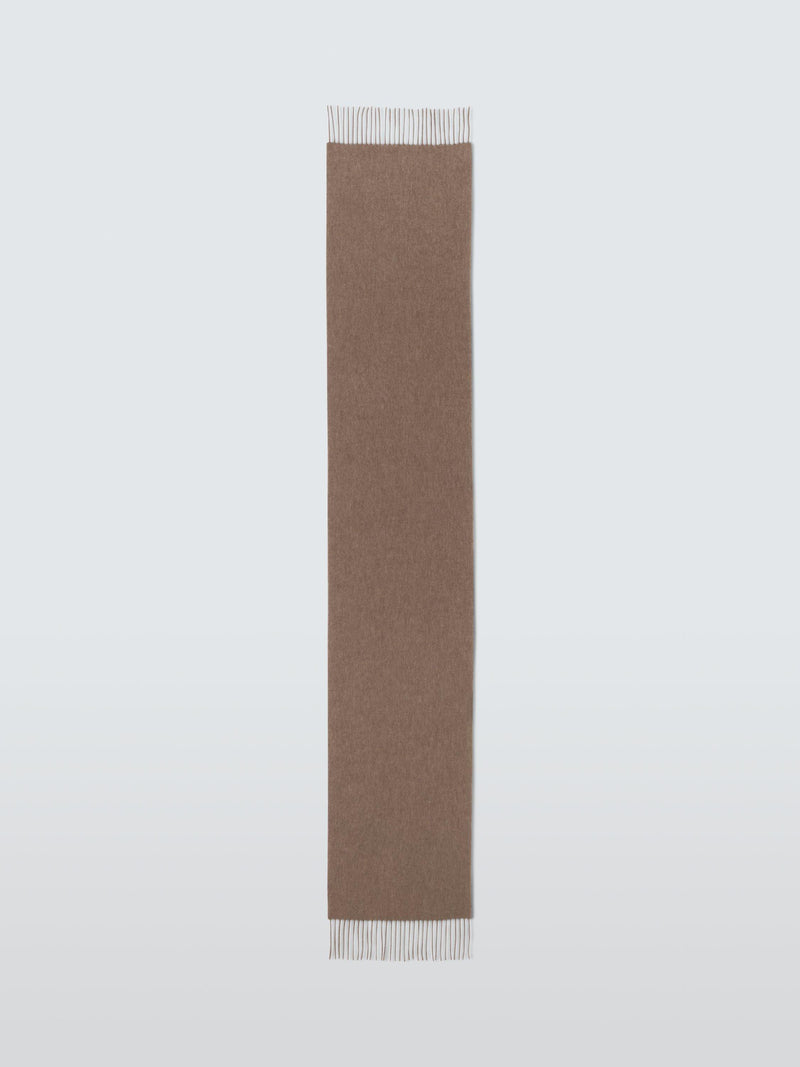 John Lewis fringed wool scarf 165x29cm, UK version