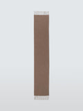 John Lewis fringed wool scarf 165x29cm, UK version