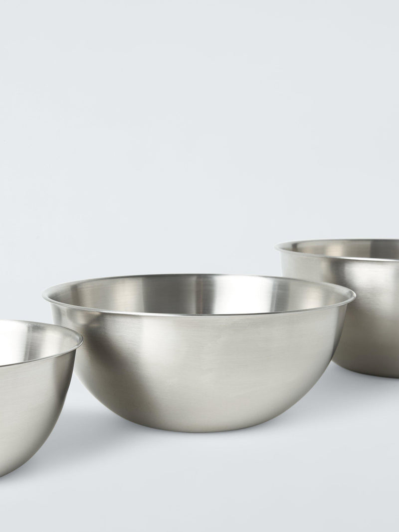 John Lewis nesting mixing bowls set of three, imported from the UK