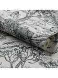 Clarke & Clarke Kisumu wallpaper with African toile design - British product