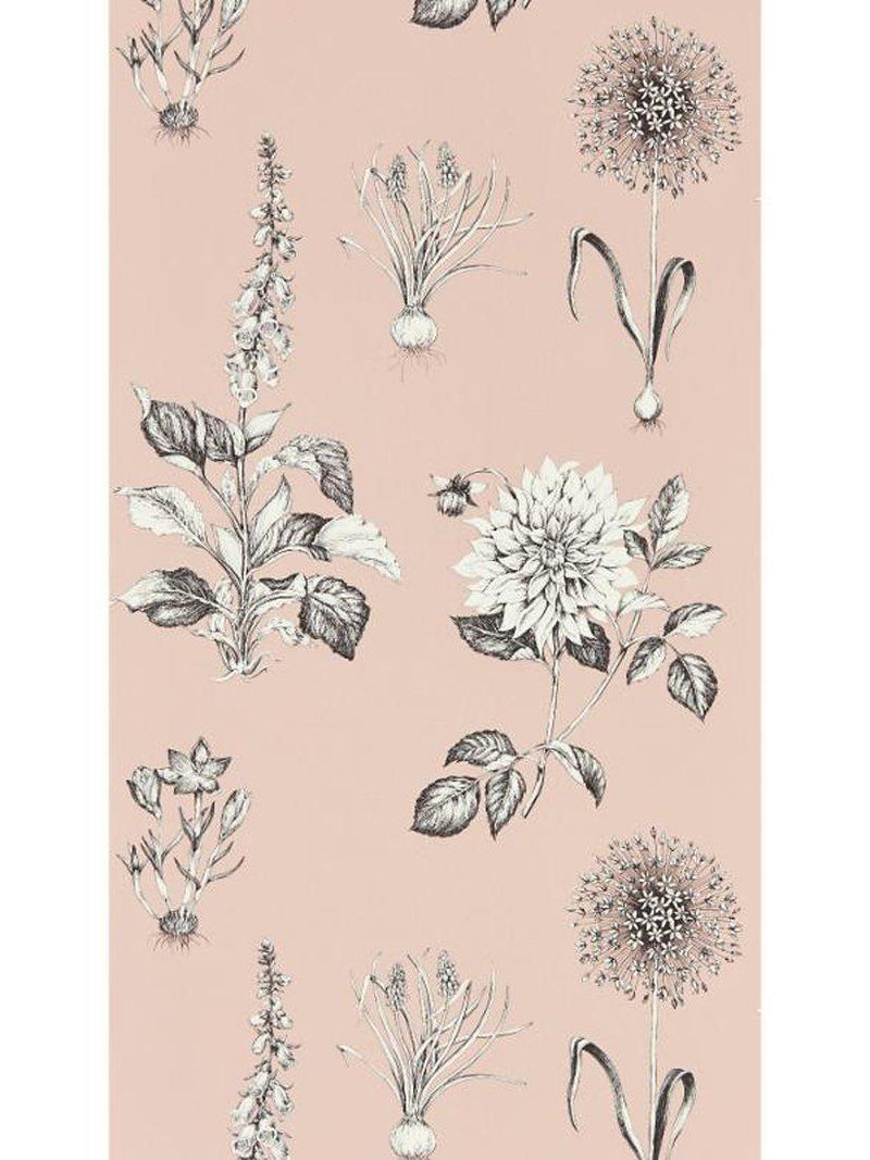 Clarke & Clarke Roseraie wallpaper 10m - British product