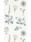Clarke & Clarke Roseraie Wallpaper - Charcoal