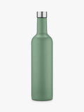Uberstar insulated stainless steel travel wine bottle in Sage Green, 750ml (British brand)