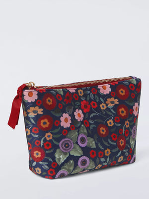 Floral Print Pouch Bag with Archive-Inspired Design