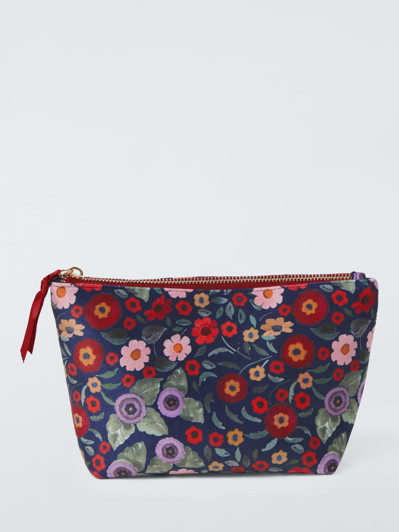 John Lewis floral print pouch bag with archive-inspired design, UK version