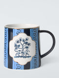 John Lewis Archive Dog Mug 450ml Multi, UK version