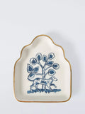 John Lewis fine china trinket dish with dog print 8.9cm, imported from the UK