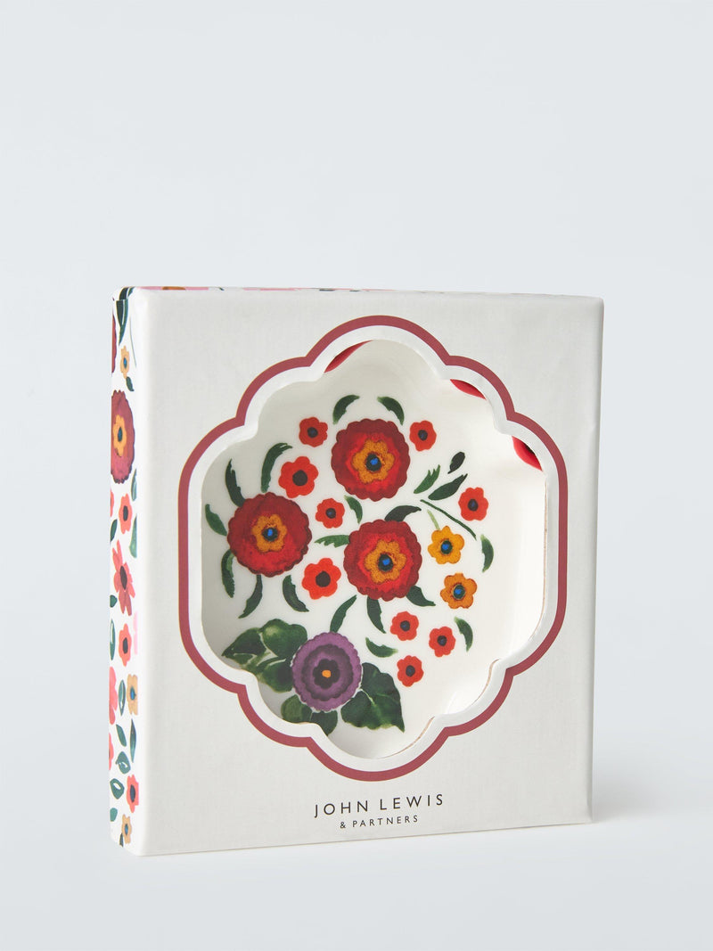 John Lewis Archive Floral Print Trinket Dish multi, UK version