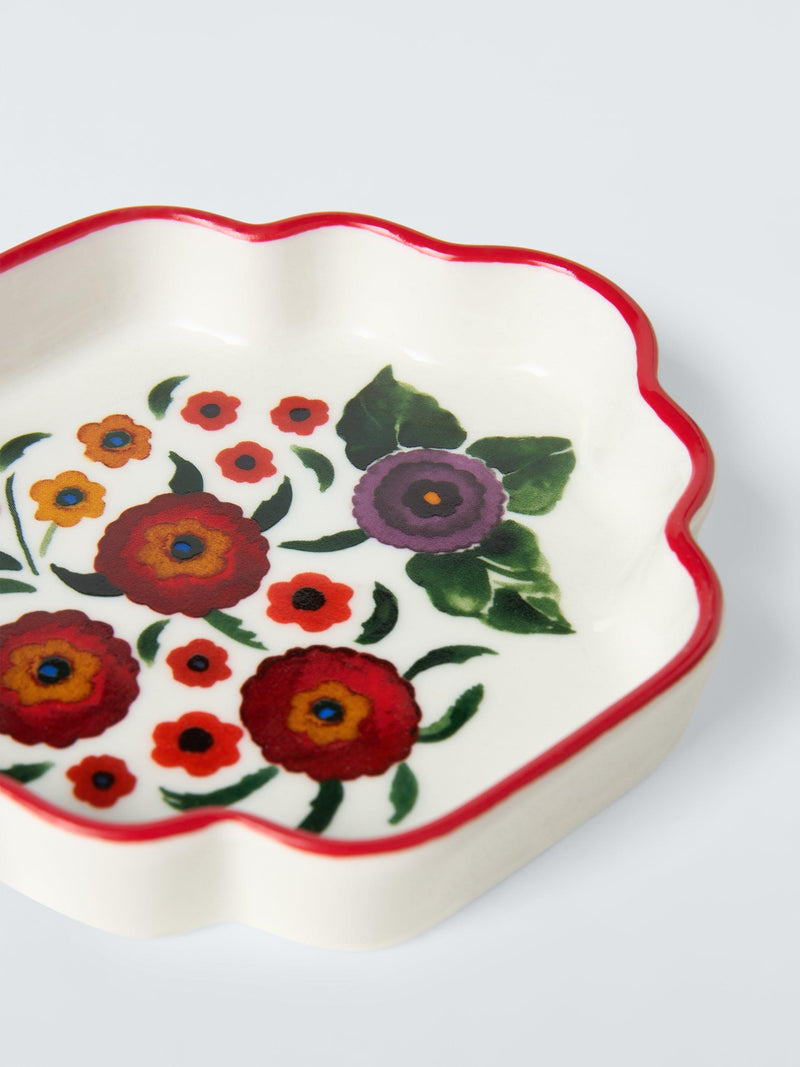John Lewis Archive Floral Print Trinket Dish multi, UK version