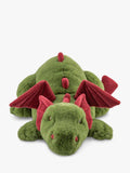Aurora World Borealis Blaze Dragon soft toy - British product