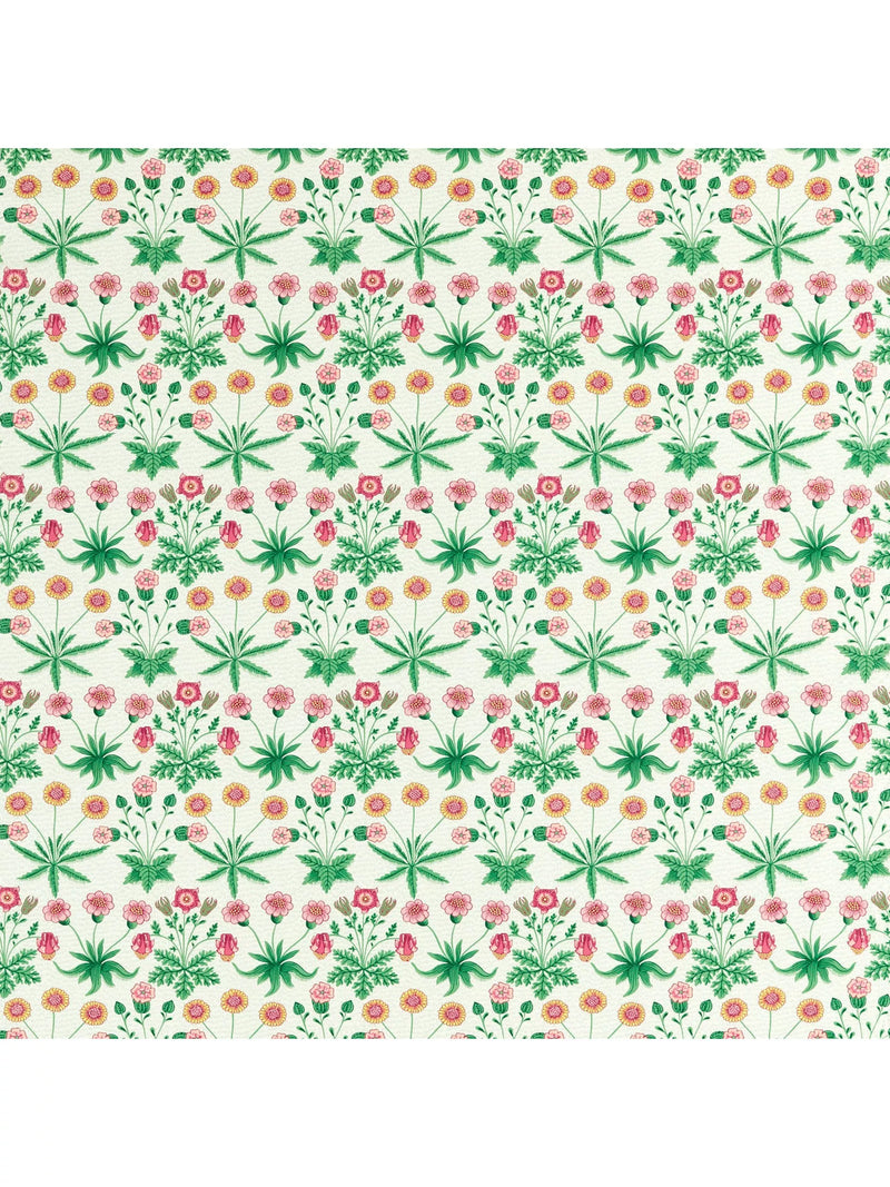 Morris & Co Daisy furnishing fabric Strawberry Fields 138cm - British product
