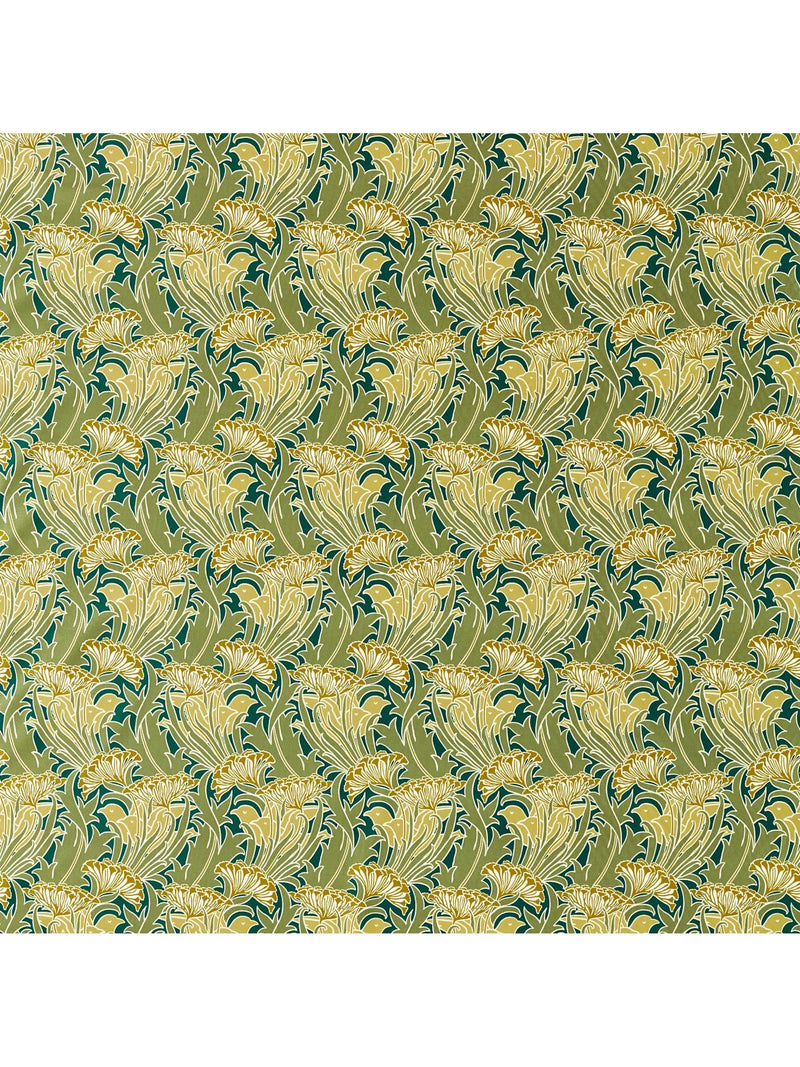 Morris & Co Laceflower cotton fabric 138.5cm - British product