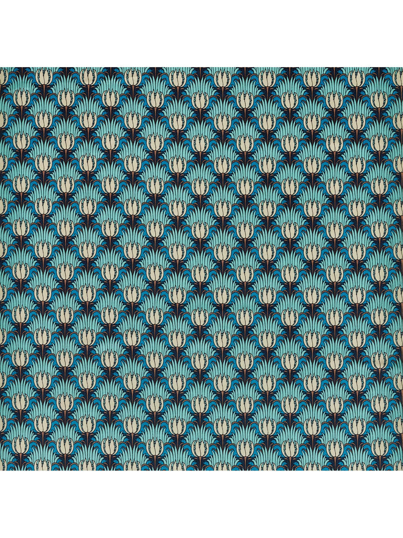 Morris & Co. Tulip & Bird Velvet Furnishing Fabric - 136cm Width