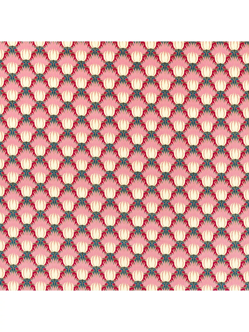 Morris & Co. Tulip & Bird Velvet Furnishing Fabric - 136cm Width