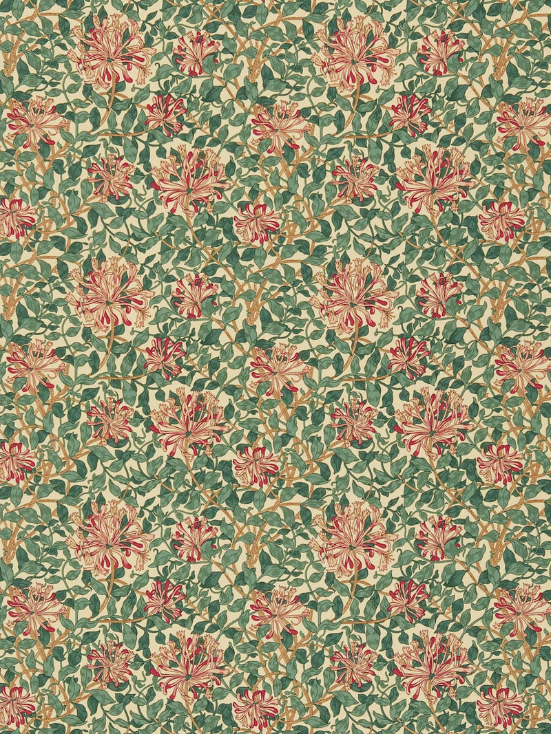 Morris & Co. Honeysuckle Furnishing Fabric