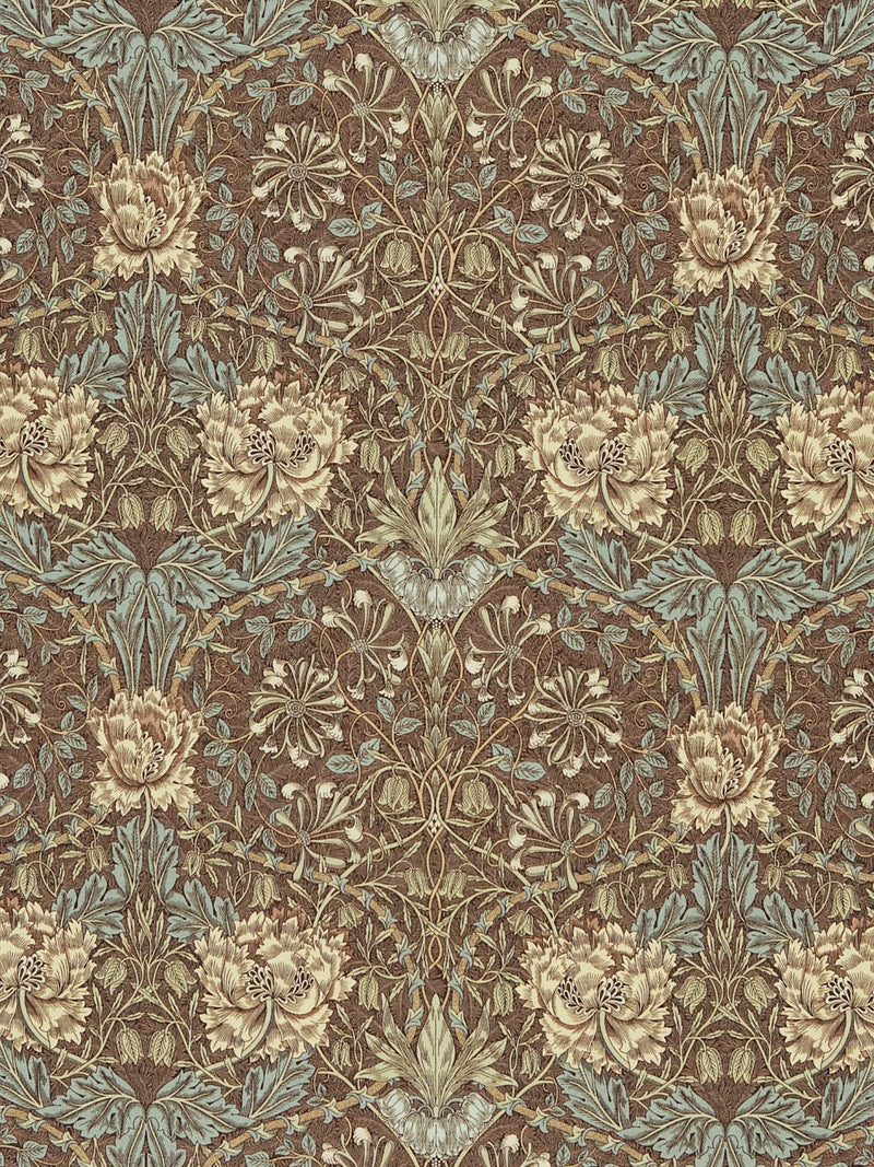 Morris & Co. Honeysuckle & Tulip furnishing fabric 137cm - British product