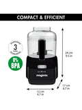 Magimix Mini Chopper Black 0.8L, UK version