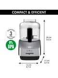 Magimix mini chopper satin 0.8L (British brand)