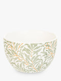 William Morris ceramic bowls set with mixed prints and beech tray (British brand)
