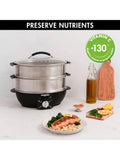 Magimix multifunctional steamer 12.2L black satin, UK version