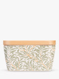 William Morris Willow Boughs butter dish with beech wood lid (British brand)