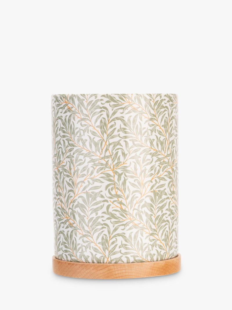 William Morris Willow Bough stoneware utensil jar (British brand)