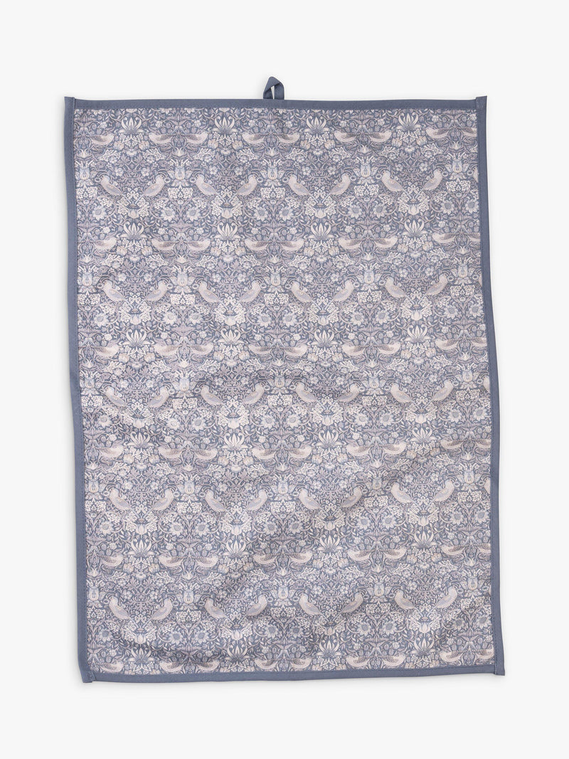 William Morris cotton tea towels with decorative prints, set of 2 (British brand)