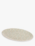 William Morris green oval stoneware serving platters set of 2 40cm (British brand)