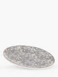 William Morris green oval stoneware serving platters set of 2 40cm (British brand)