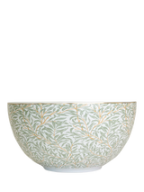 John Lewis Stoneware Serving Bowl with Willow Boughs Pattern, 26.5cm, Green- Buy online at McGrocer