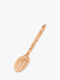Beech wood kitchen utensils with William Morris design, set of two (British brand)