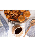 William Morris oval stoneware roaster 40cm in blue and white (British brand)
